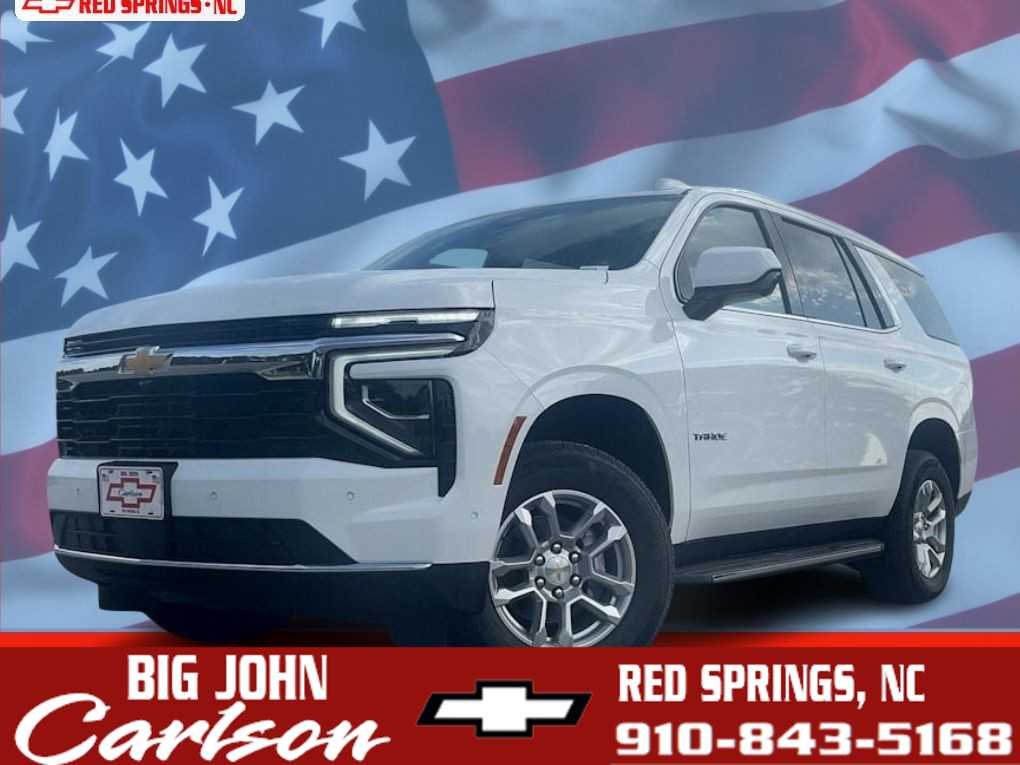 Summit White 2026 Chevrolet Tahoe SUV / Crossover Four-Wheel Drive Automatic