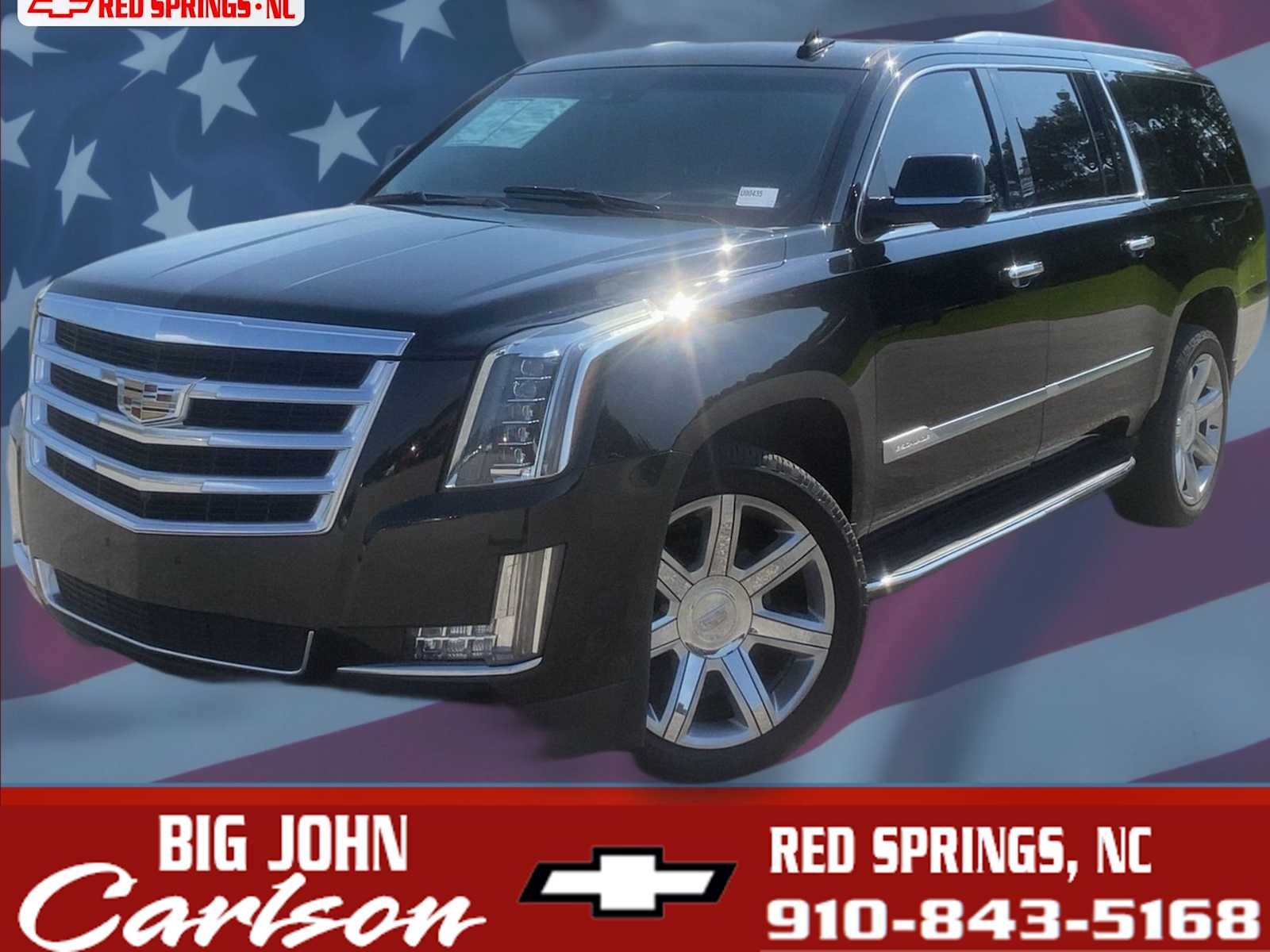 Black Raven 2019 Cadillac Escalade ESV SUV / Crossover Four-Wheel Drive Automatic