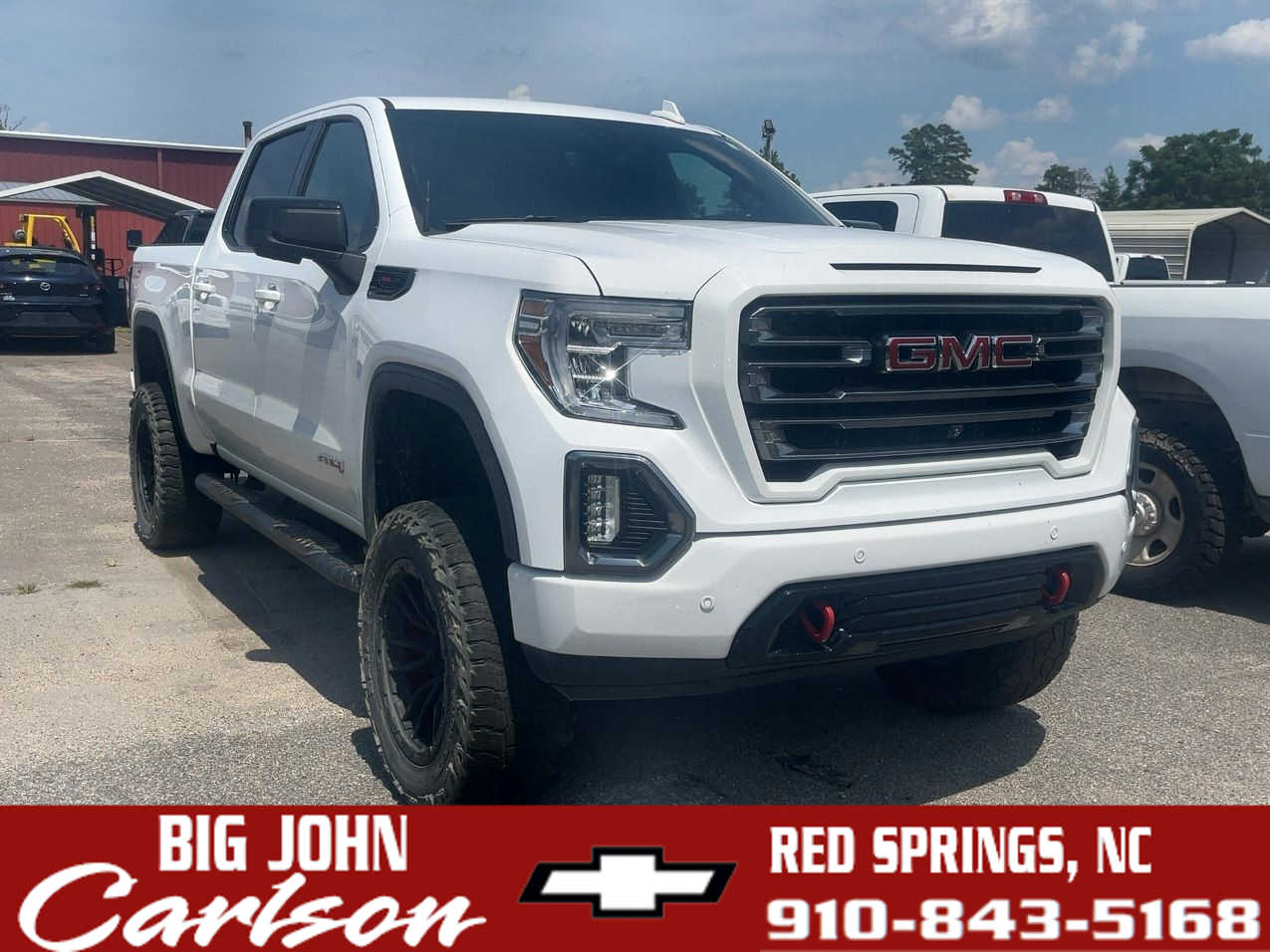 Summit White 2020 GMC Sierra 1500 Pickup Truck Four-Wheel Drive Automatic