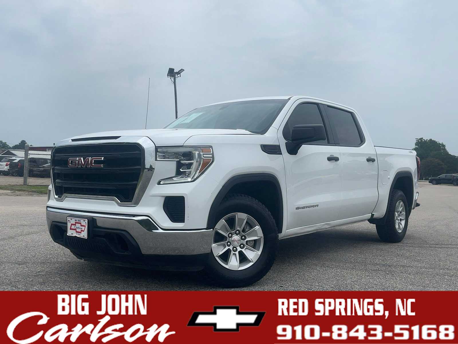 Summit White 2021 GMC Sierra 1500 Pickup Truck Four-Wheel Drive 6-Speed Automatic