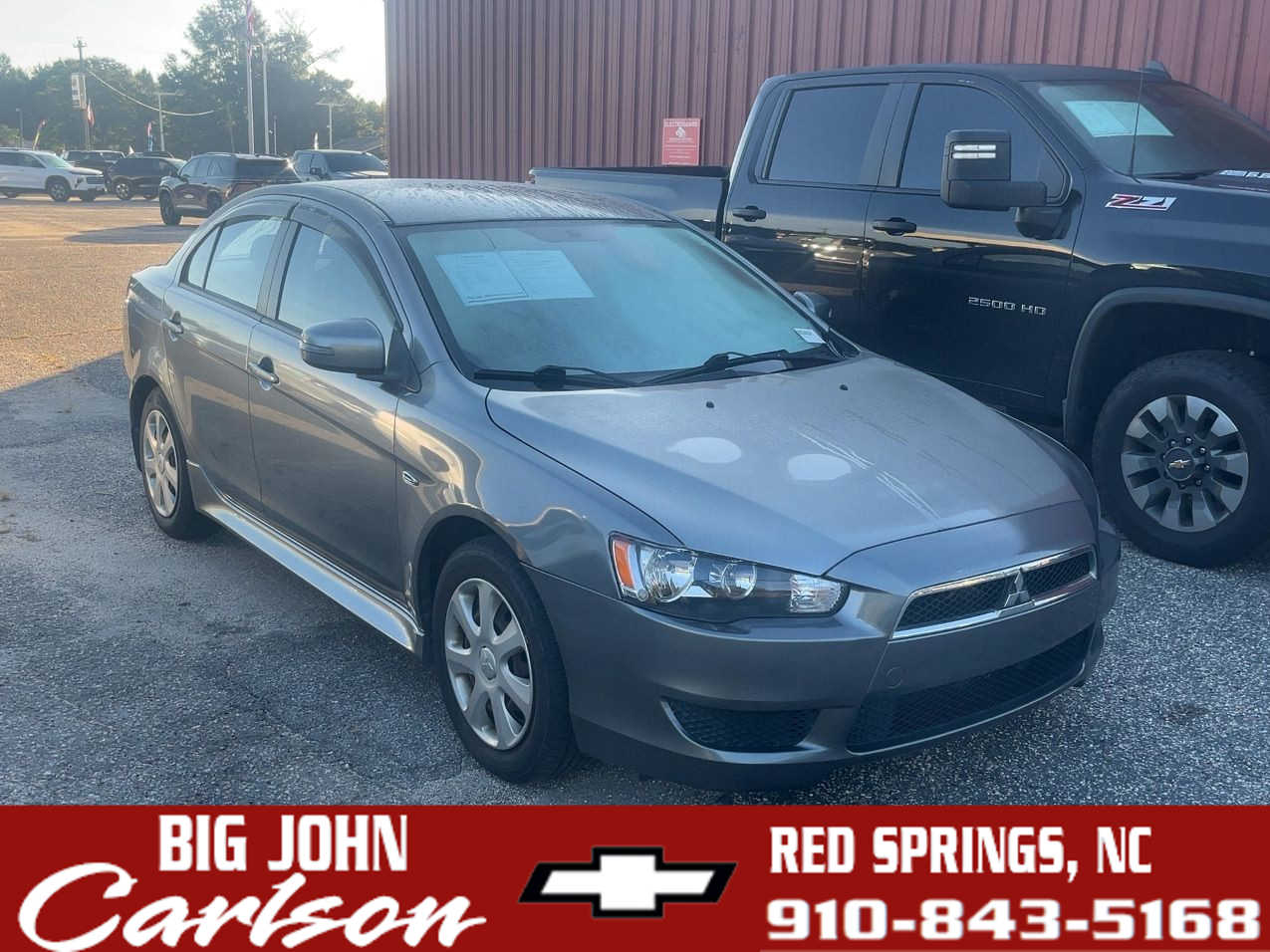 Mercury Gray Pearl 2015 Mitsubishi Lancer Sedan Front-Wheel Drive Automatic
