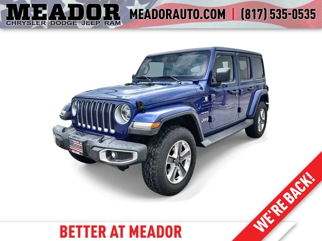 2019 Jeep Wrangler Unlimited Sahara 4WD