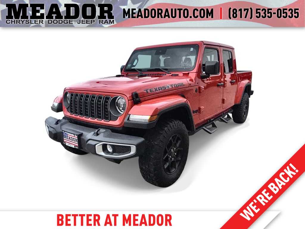 2025 Jeep Gladiator Texas Trail Crew Cab 4WD