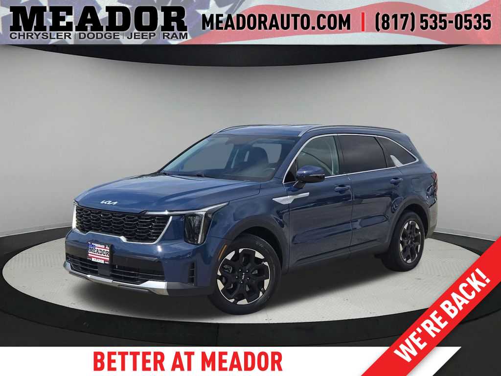 Midnight Lake Blue 2025 Kia Sorento SUV / Crossover Front-Wheel Drive 8-Speed Automatic