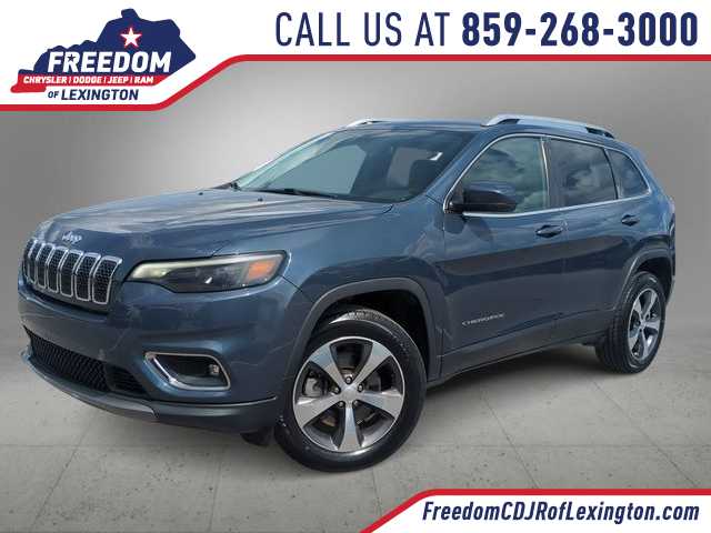 Blue Shade Pearlcoat 2019 Jeep Cherokee Limited 4WD SUV / Crossover Four-Wheel Drive 9-Speed Automatic