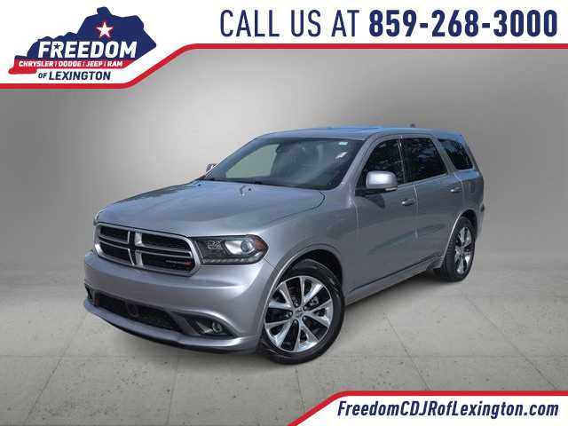 Billet Silver Metallic Clearcoat 2014 Dodge Durango SUV / Crossover All-Wheel Drive 8-Speed Automatic
