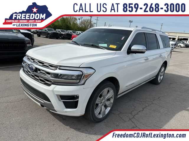 Star White Metallic Tri-Coat 2022 Ford Expedition MAX Platinum 4WD SUV / Crossover Four-Wheel Drive Automatic