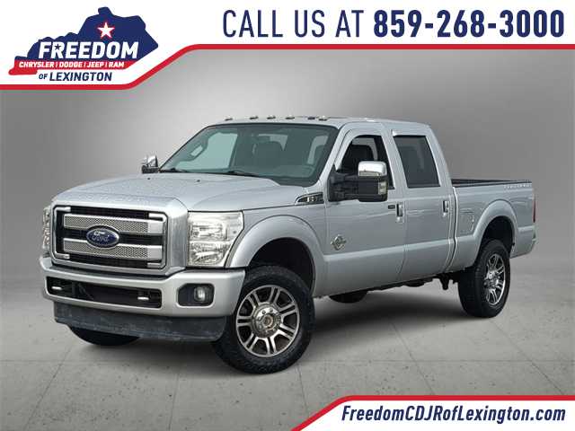 2016 Ford F-350 Super Duty Platinum Crew Cab 4WD