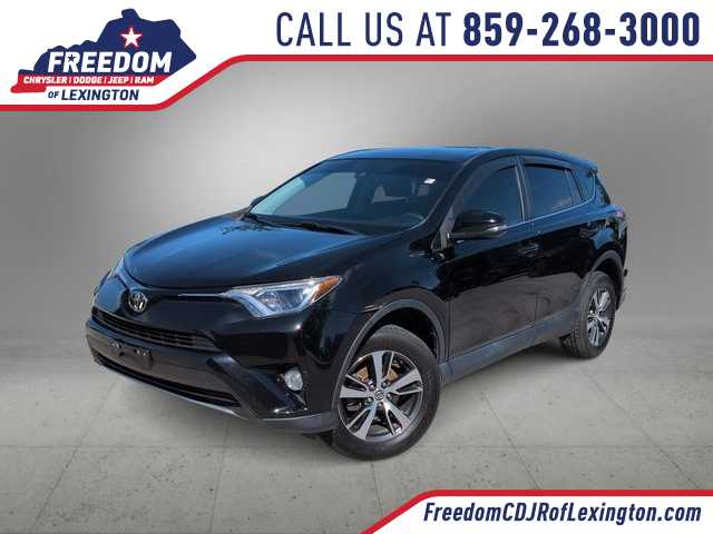 Black 2018 Toyota RAV4 SUV / Crossover All-Wheel Drive 6-Speed Automatic