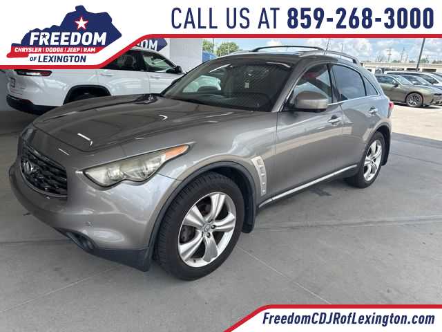 Gray (Platinum Graphite) 2009 INFINITI FX35 SUV / Crossover All-Wheel Drive 7-Speed Automatic