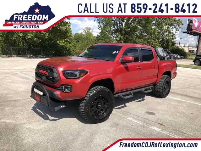 Barcelona Red Metallic 2018 Toyota Tacoma Pickup Truck Four-Wheel Drive 6-Speed Automatic