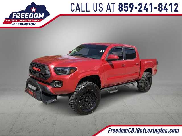 Barcelona Red Metallic 2018 Toyota Tacoma Pickup Truck Four-Wheel Drive 6-Speed Automatic