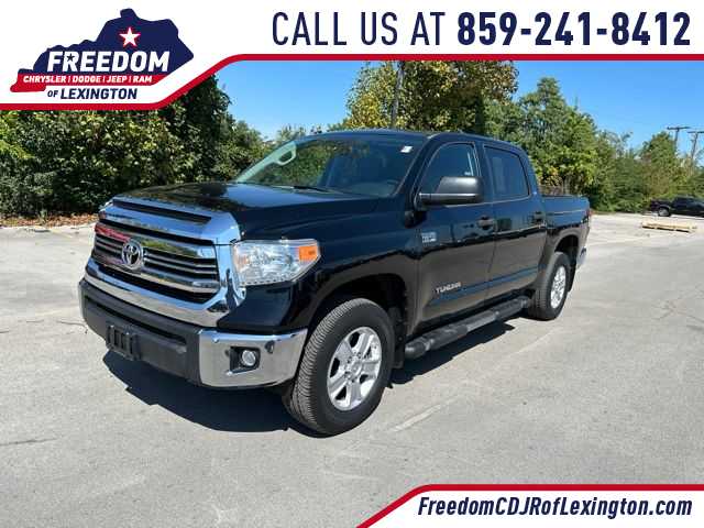 Black 2017 Toyota Tundra Pickup Truck Four-Wheel Drive 6-Speed Automatic