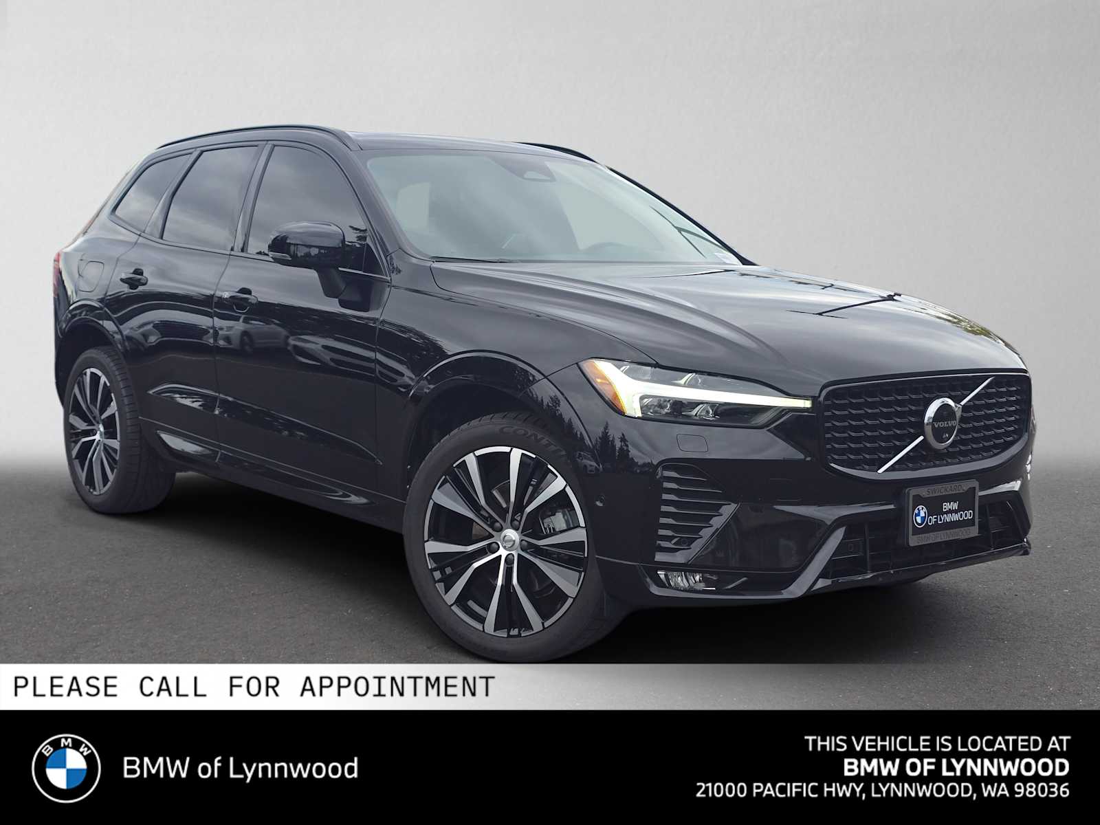 Onyx Black Metallic 2023 Volvo XC60 SUV / Crossover All-Wheel Drive 8-Speed Automatic