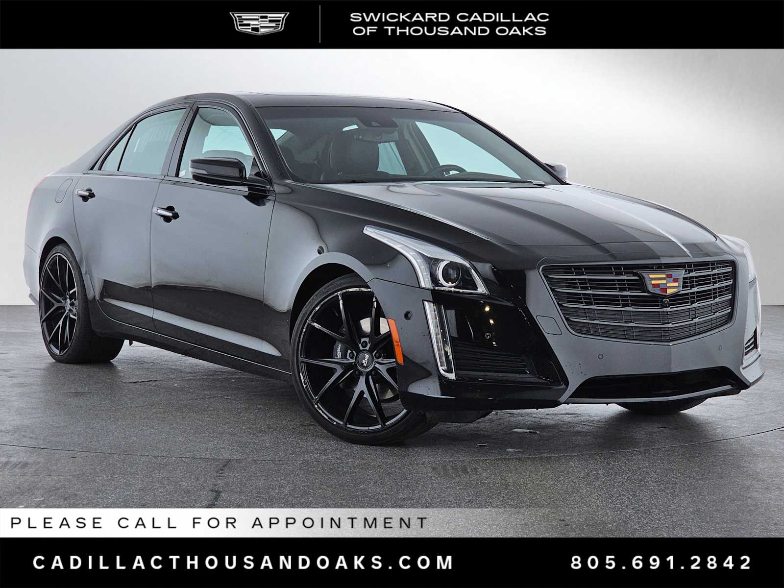 Black Raven 2018 Cadillac CTS Sedan Rear-Wheel Drive 8-Speed Automatic