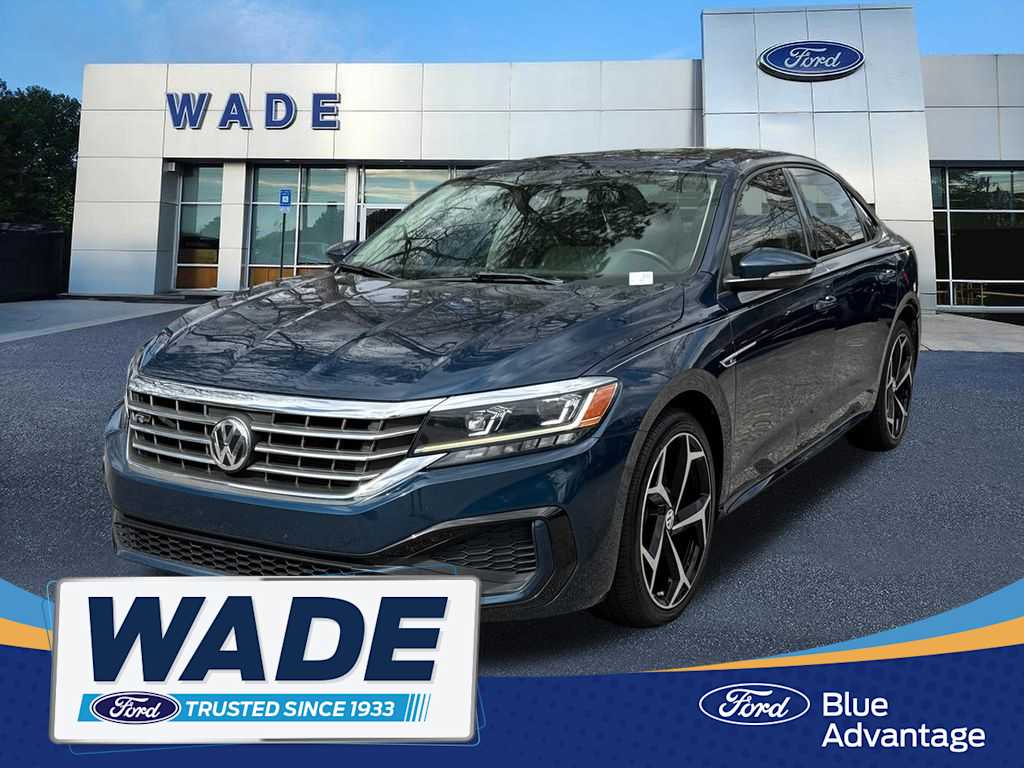Tourmaline Blue Metallic 2020 Volkswagen Passat 2.0T R-Line FWD Sedan Front-Wheel Drive 6-Speed Automatic