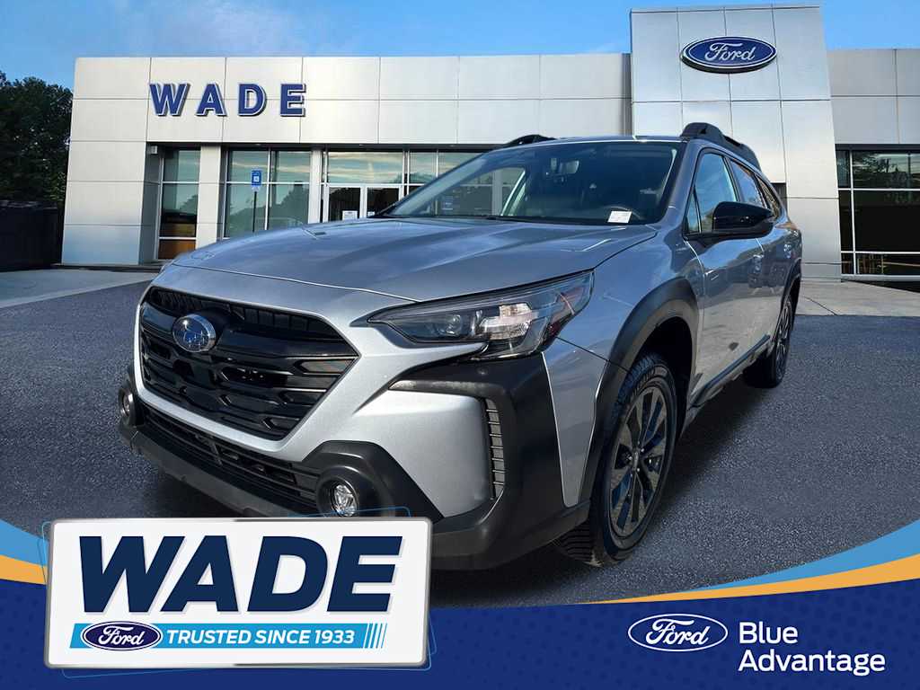 Ice Silver Metallic 2023 Subaru Outback Onyx Edition AWD SUV / Crossover All-Wheel Drive Continuously Variable Transmission