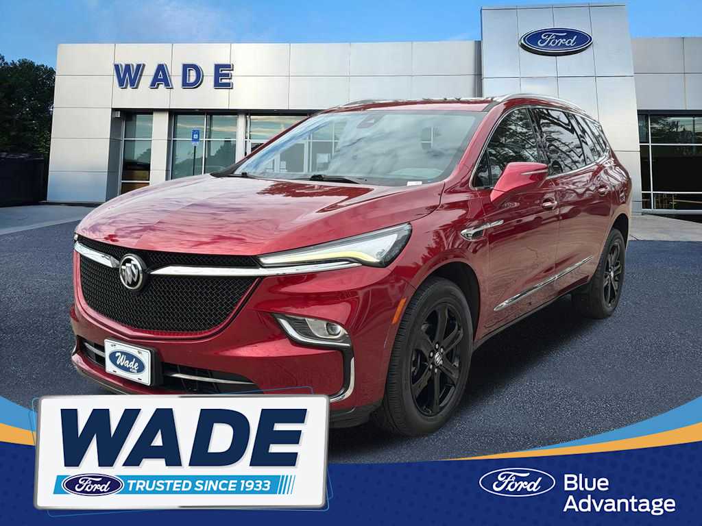 Cherry Red Tintcoat 2023 Buick Enclave Essence AWD SUV / Crossover Four-Wheel Drive 9-Speed Automatic