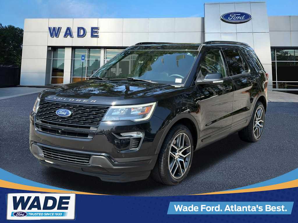 Shadow Black 2018 Ford Explorer SUV / Crossover All-Wheel Drive 6-Speed Automatic