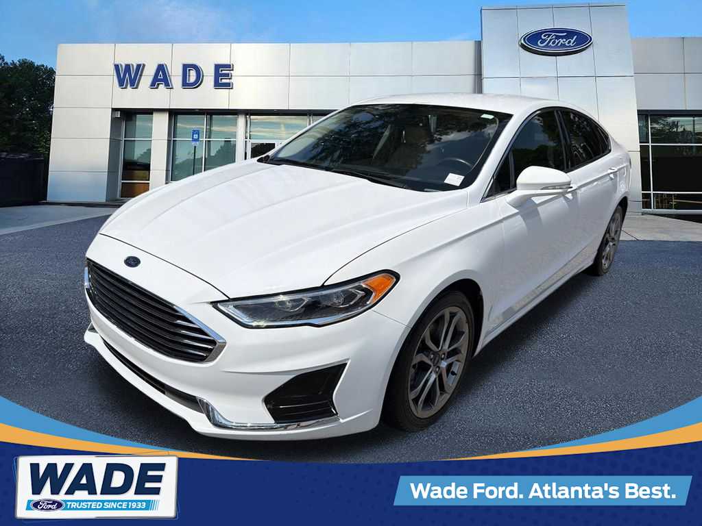 Oxford White 2019 Ford Fusion Sedan Front-Wheel Drive 6-Speed Automatic