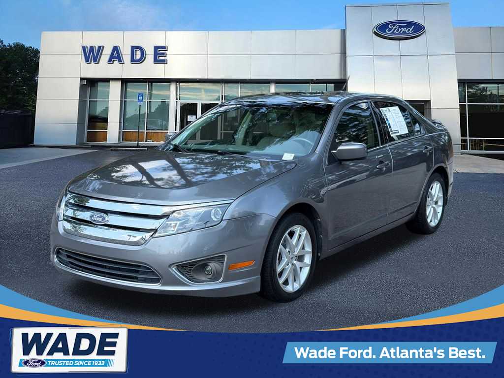 Sterling Gray Metallic 2012 Ford Fusion Sedan Front-Wheel Drive 6-Speed Automatic