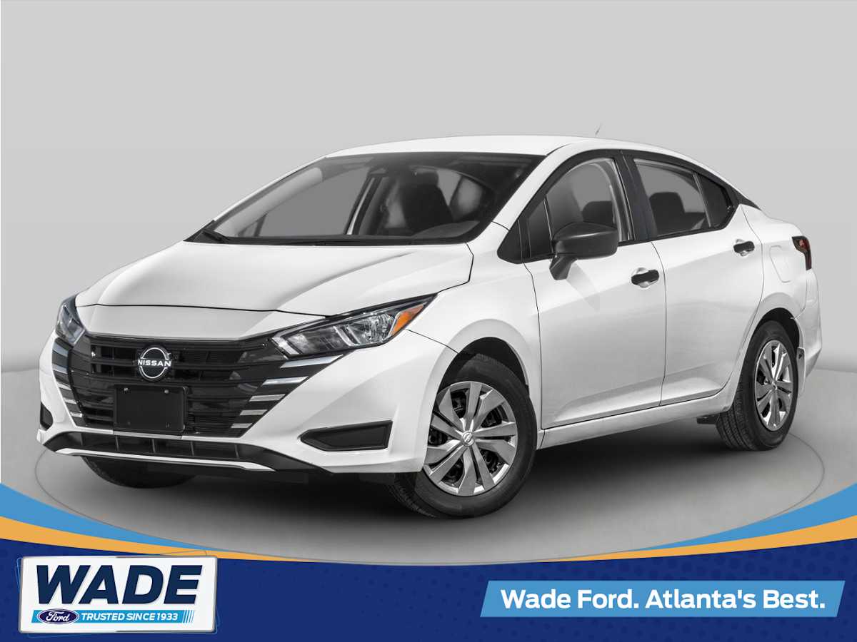 Gray (Gun Metallic) 2025 Nissan Versa Sedan Front-Wheel Drive Continuously Variable Transmission