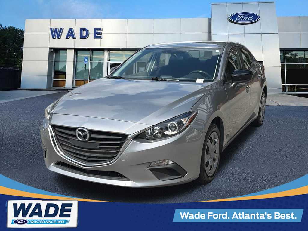 Liquid Silver Metallic 2015 Mazda MAZDA3 Sedan Front-Wheel Drive Automatic
