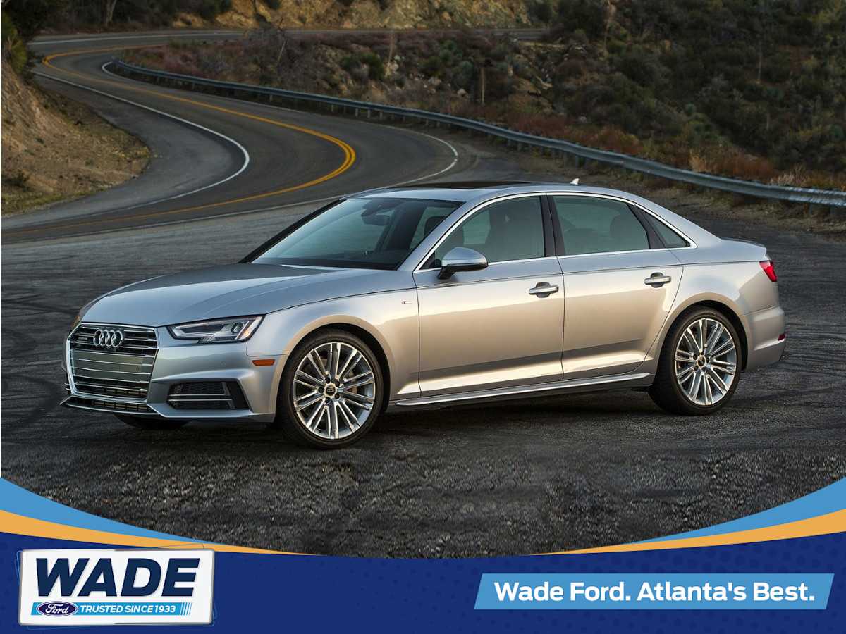 Gray 2017 Audi A4 Sedan Front-Wheel Drive 7-Speed Automatic