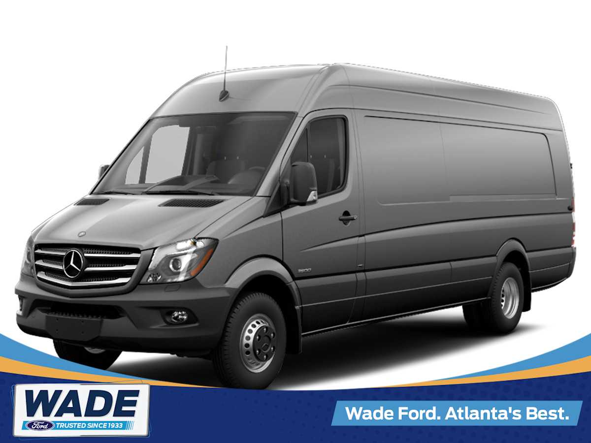Arctic White 2017 Mercedes-Benz Sprinter Cargo 3500 170 V6 High Roof Extended RWD Van 4X2 5-Speed Automatic