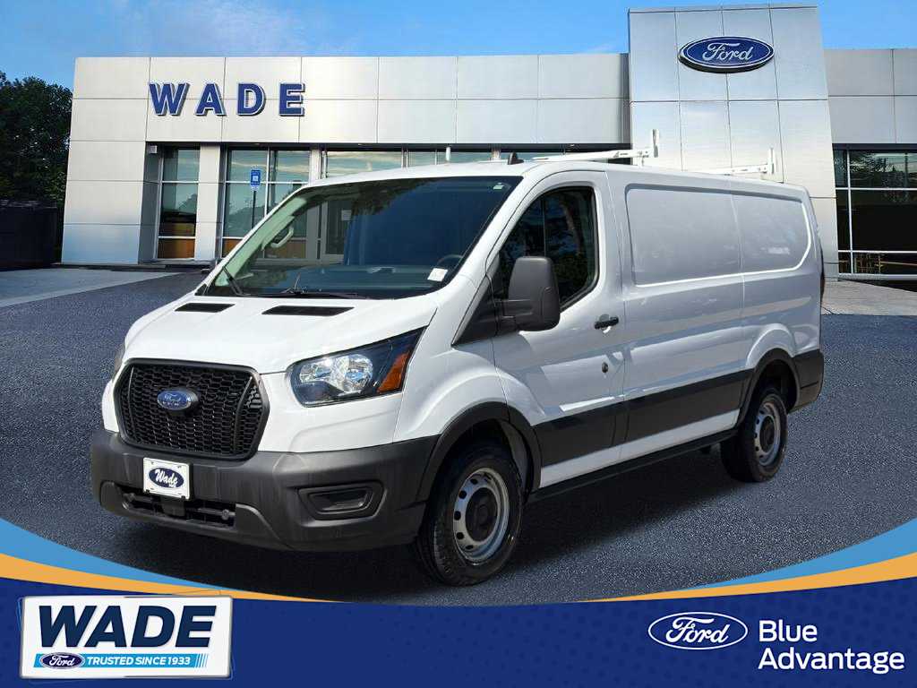 White 2023 Ford Transit Cargo Van Rear-Wheel Drive Automatic