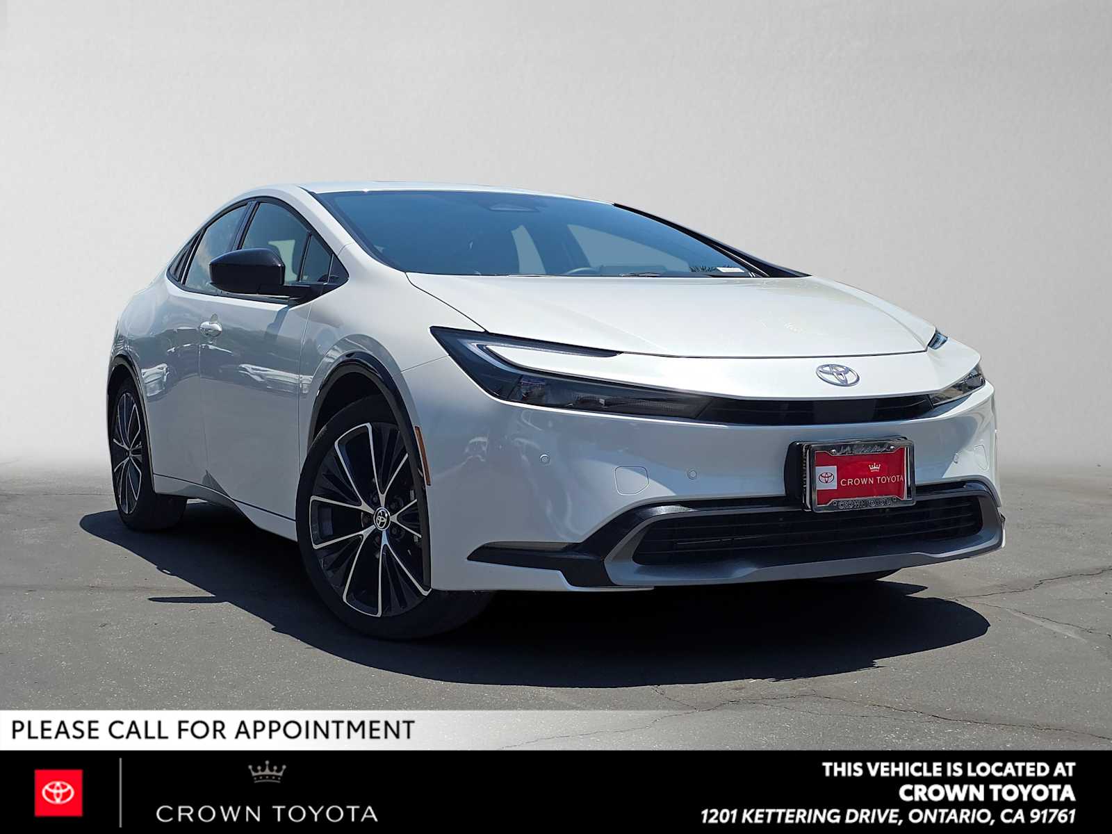 White (Wind Chill Pearl) 2026 Toyota Prius Hatchback Front-Wheel Drive Continuously Variable Transmission