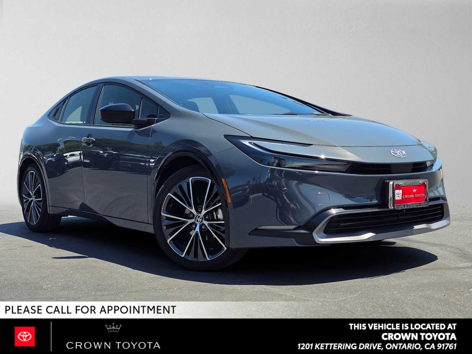 Guardian Gray 2026 Toyota Prius Hatchback Continuously Variable Transmission