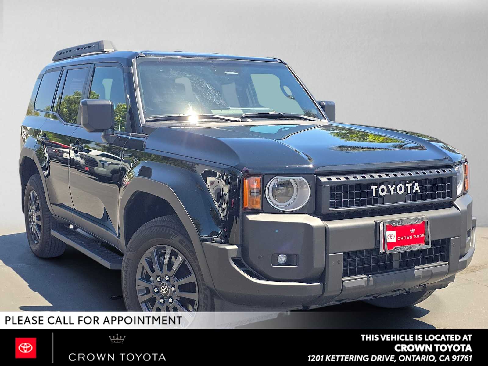Black 2025 Toyota Land Cruiser SUV / Crossover Four-Wheel Drive 8-Speed Automatic
