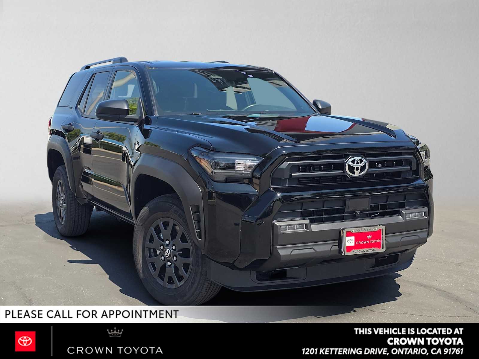 Black 2026 Toyota 4Runner SUV / Crossover Four-Wheel Drive 8-Speed Automatic