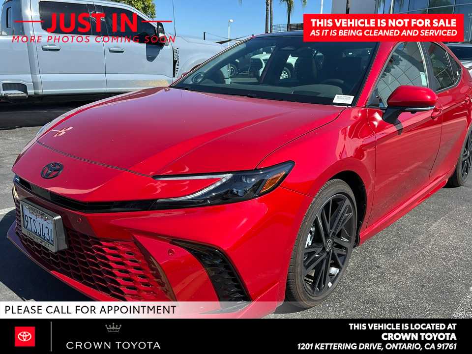 Supersonic Red 2025 Toyota Camry Sedan Front-Wheel Drive Automatic