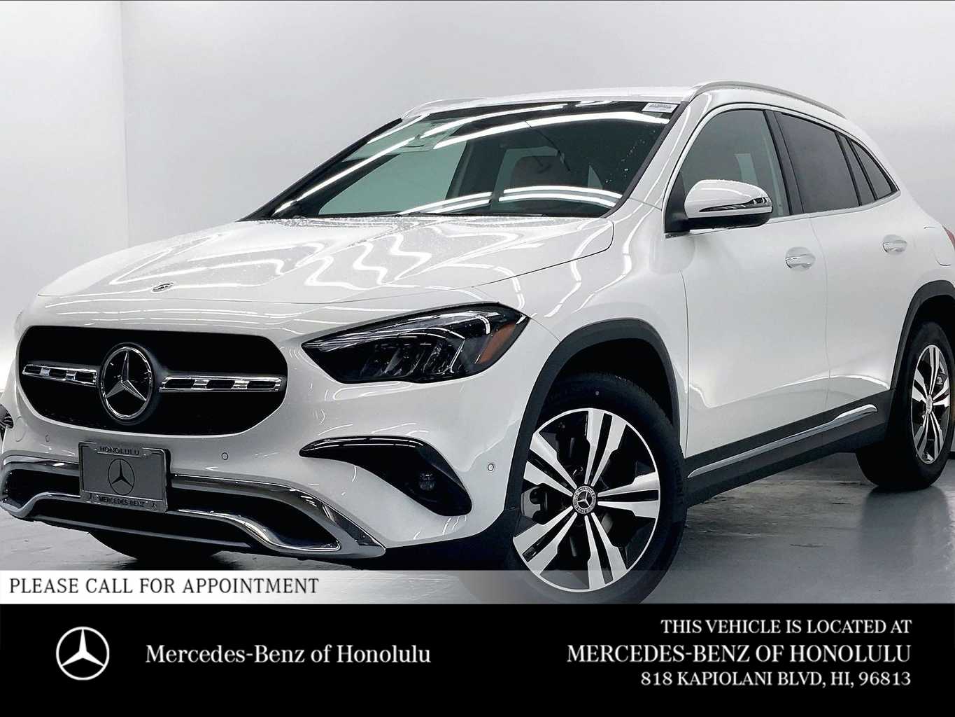 Polar White 2026 Mercedes-Benz GLA SUV / Crossover Front-Wheel Drive 8-Speed Automatic