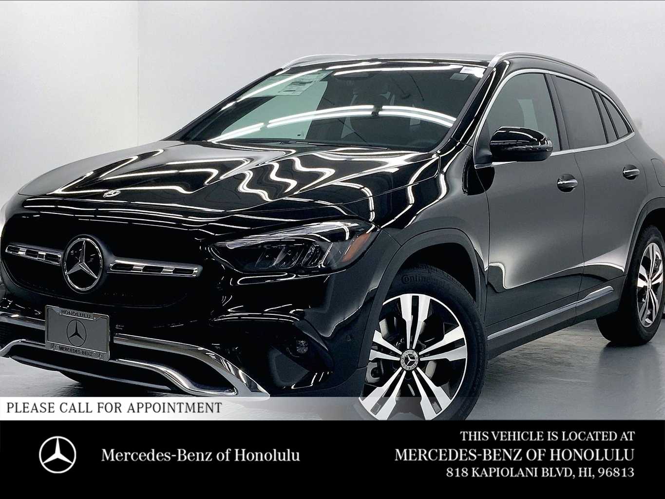 Night Black 2026 Mercedes-Benz GLA SUV / Crossover Front-Wheel Drive 8-Speed Automatic