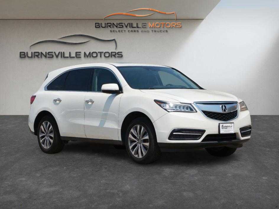2015 Acura MDX Blanco SUV/Crossover Tracción en las cuatro ruedas 6 velocidades Automática