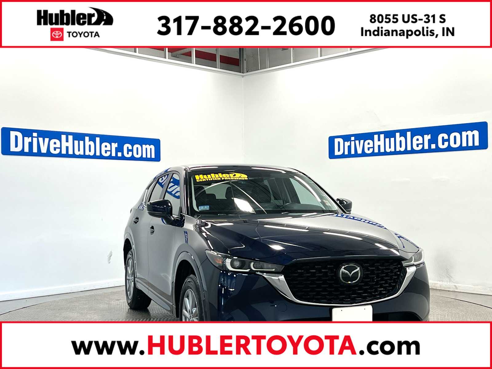 Deep Crystal Blue Mica 2025 Mazda CX-5 SUV / Crossover All-Wheel Drive 6-Speed Automatic