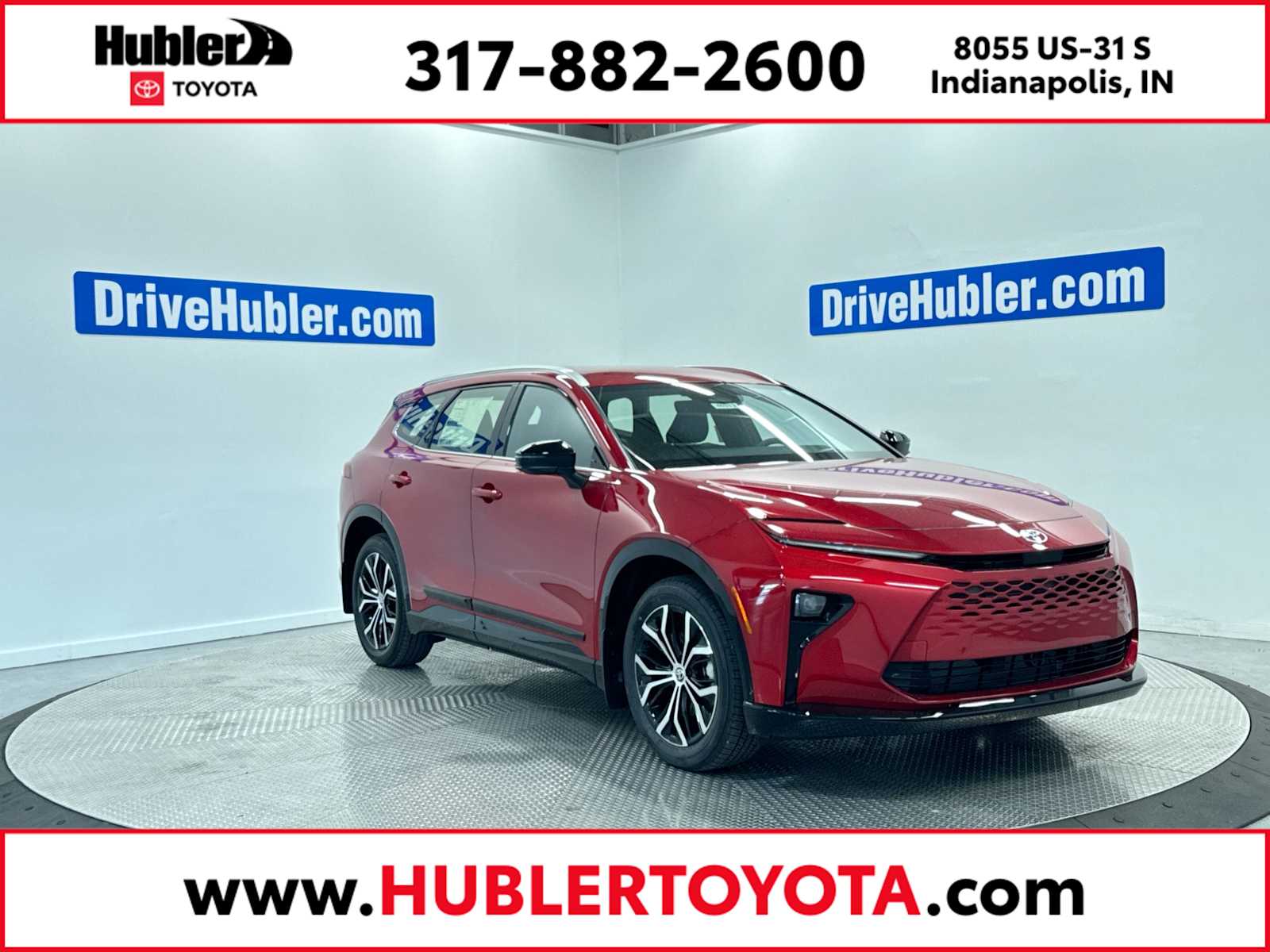 Finish Line Red 2026 Toyota Crown Signia XLE AWD SUV / Crossover All-Wheel Drive Continuously Variable Transmission