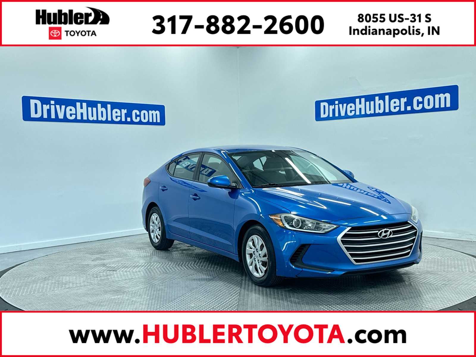 Electric Blue Metallic 2017 Hyundai Elantra SE FWD Sedan Front-Wheel Drive Automatic
