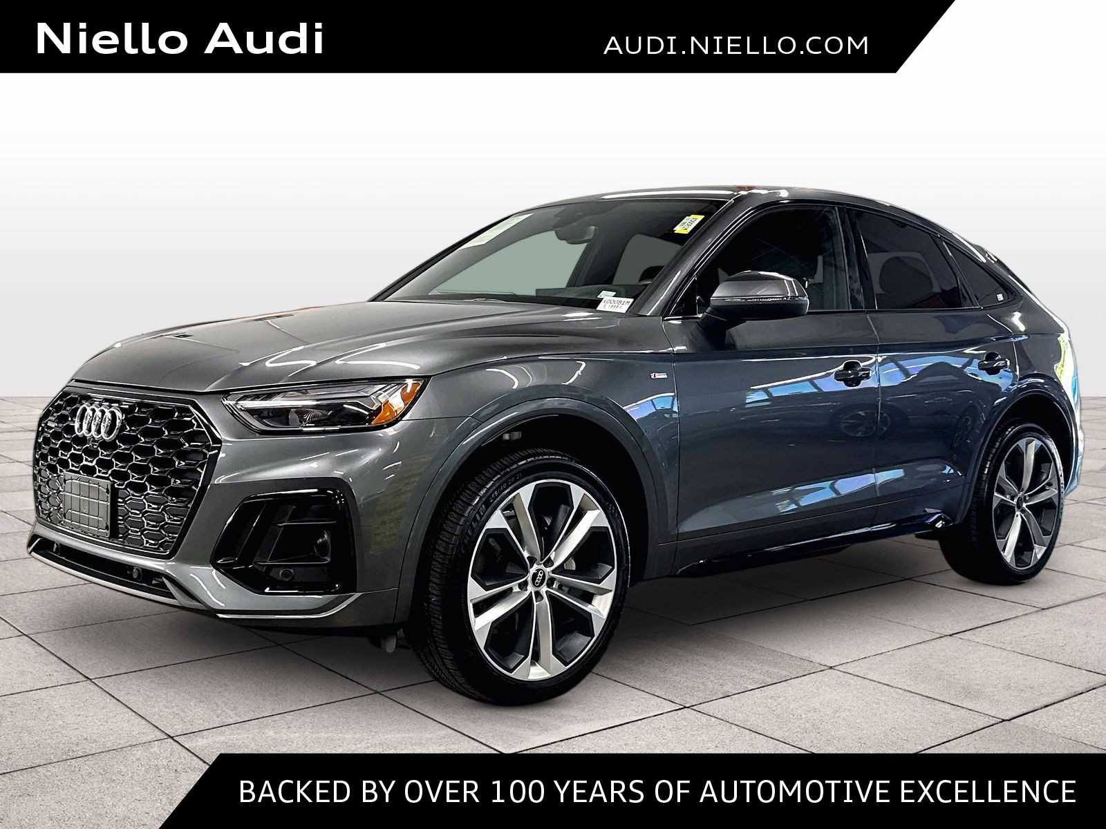 Daytona Gray Pearl Effect 2023 Audi Q5 Sportback Sedan All-Wheel Drive 7-Speed Automatic