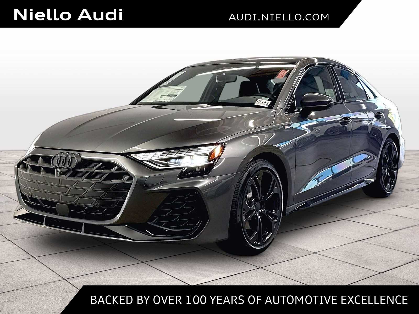 DAYTONA GRAY 2026 Audi A3 Hatchback 7-Speed Automatic