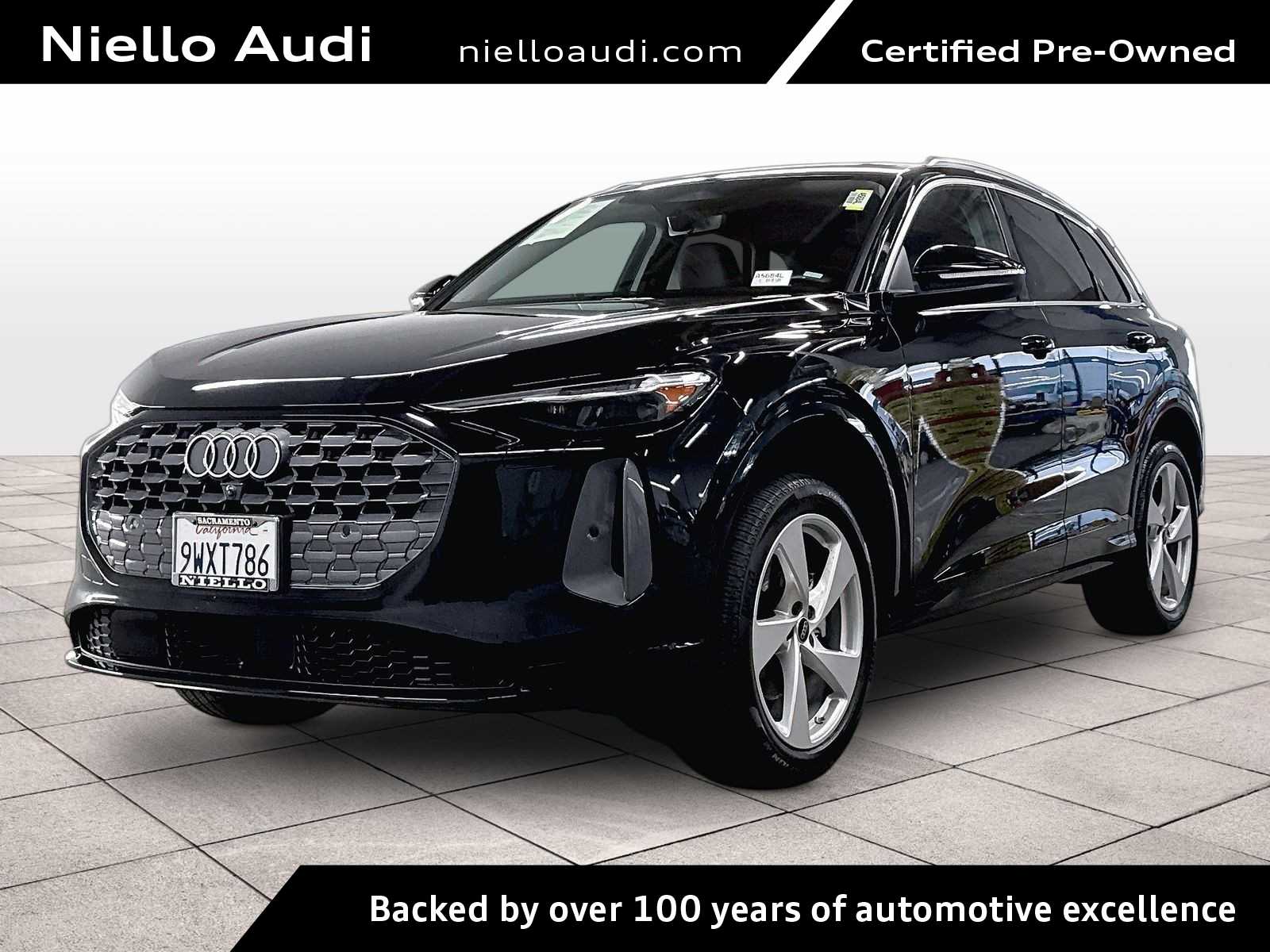 Mythos Black Metallic 2025 Audi Q5 SUV / Crossover All-Wheel Drive 7-Speed Automatic
