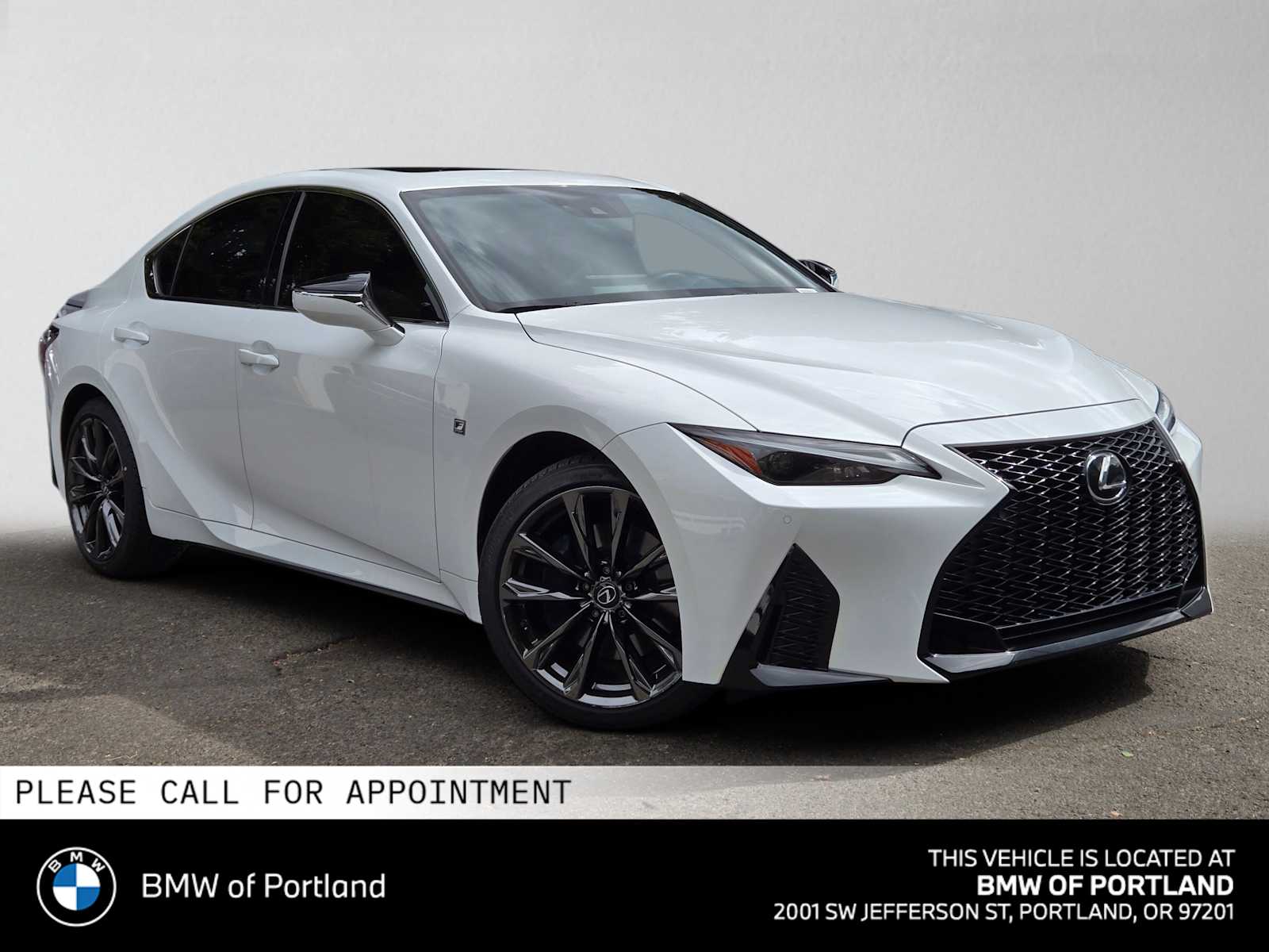 Ultra White 2024 Lexus IS Sedan All-Wheel Drive 6-Speed Automatic