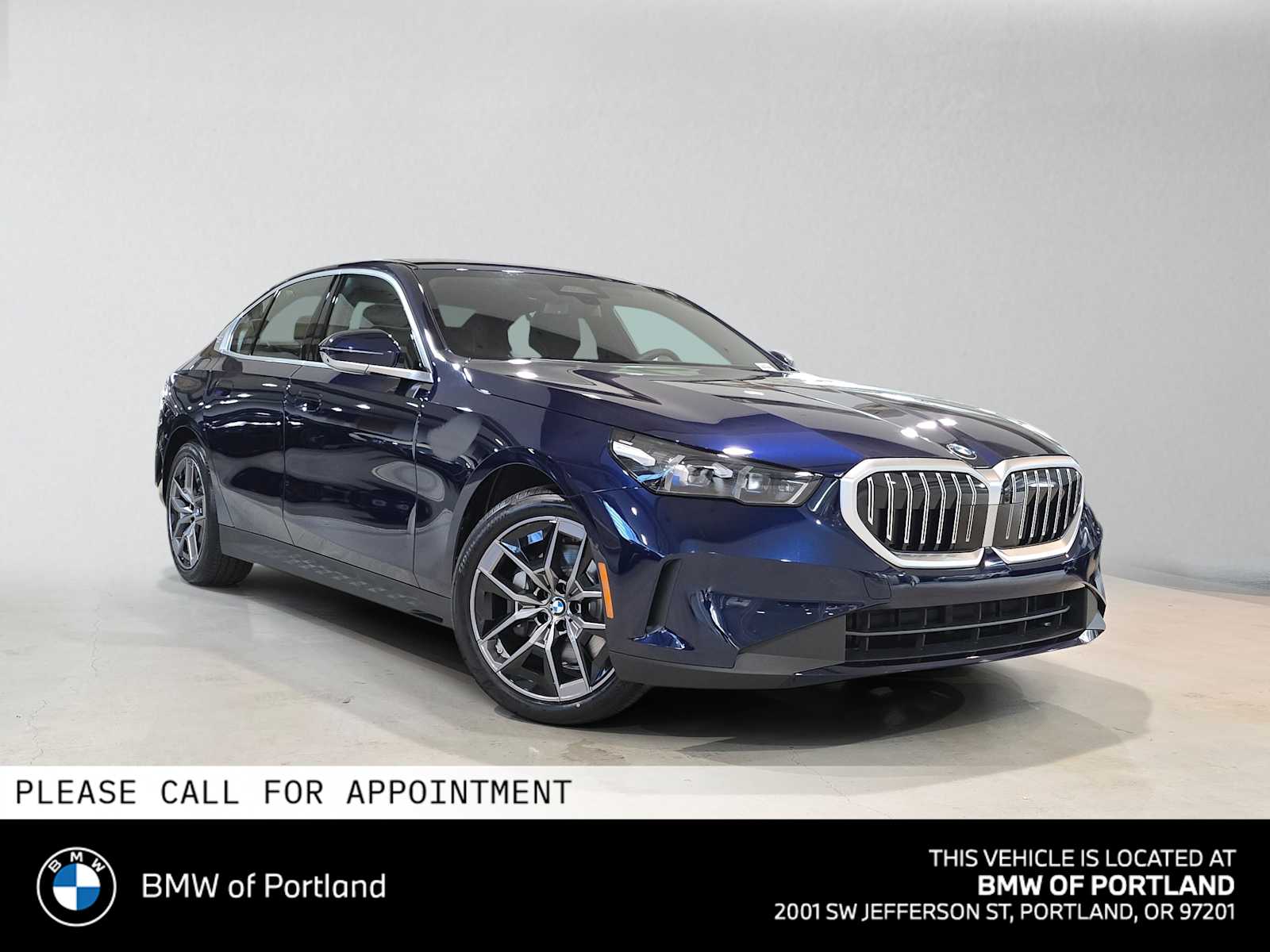 Tanzanite Blue II Metallic 2027 BMW 5 Series Sedan All-Wheel Drive 8-Speed Automatic
