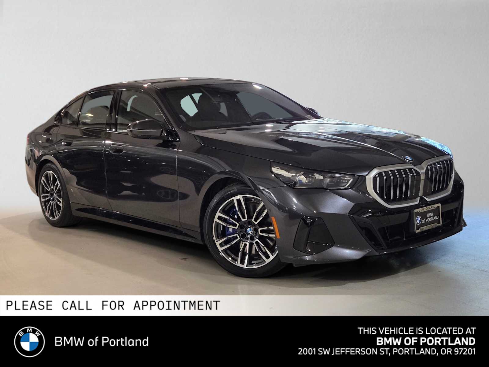 Black Sapphire Metallic 2026 BMW 5 Series Sedan All-Wheel Drive 8-Speed Automatic
