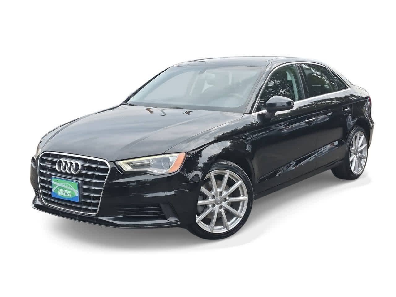 Black 2015 Audi A3 Sedan All-Wheel Drive 6-Speed Automatic