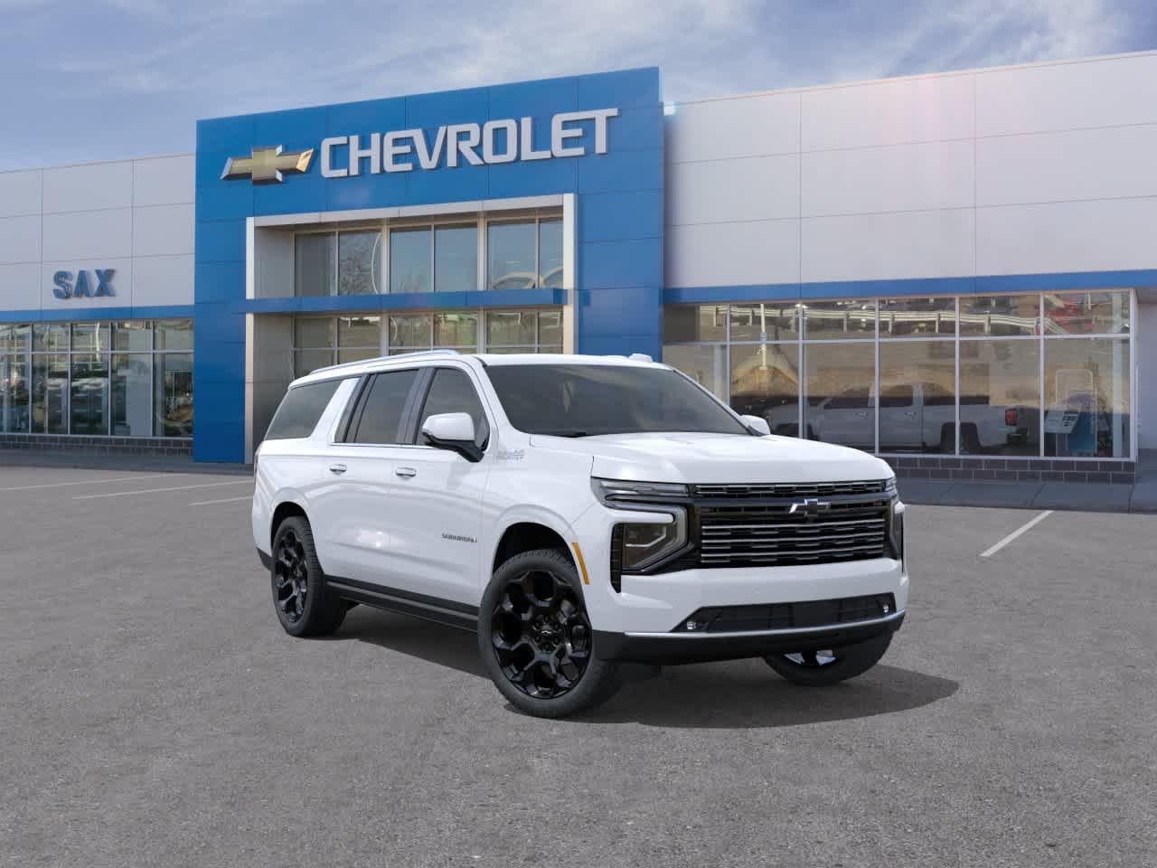 Polar White Tricoat 2026 Chevrolet Suburban SUV / Crossover Four-Wheel Drive Automatic