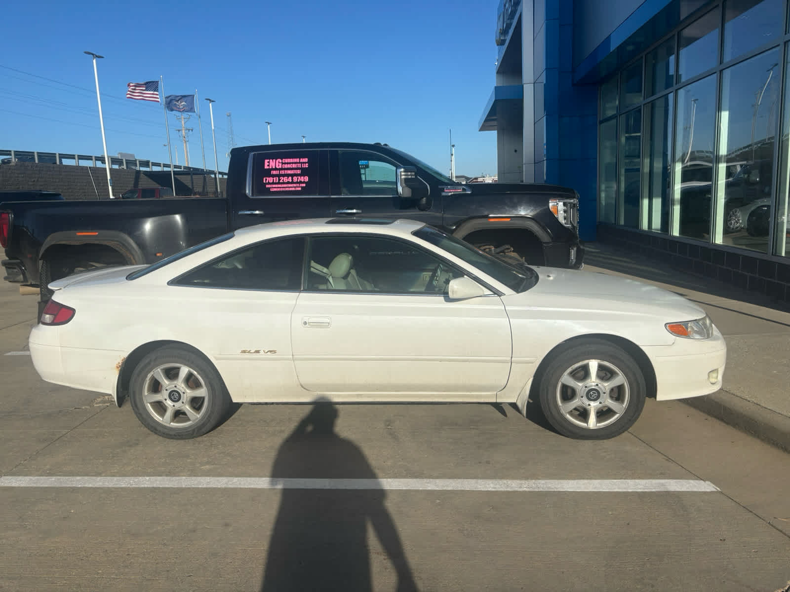 Diamond White Pearl 2001 Toyota Camry Solara Coupe Front-Wheel Drive 4-Speed Automatic